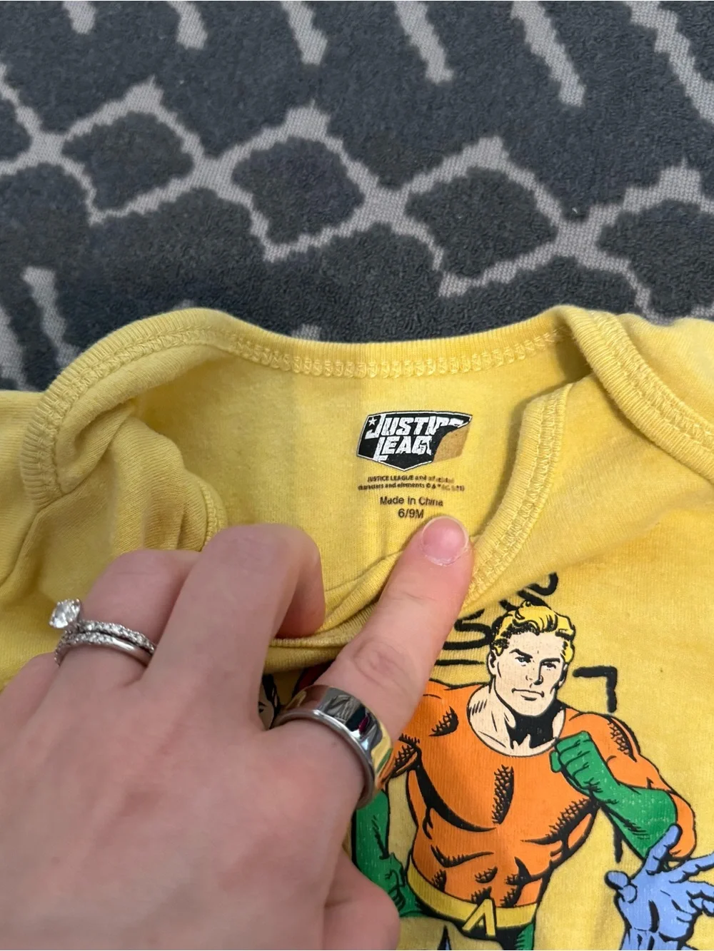 Baby boy marvel superhero onesie